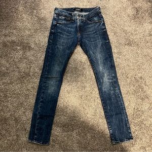 Express Medium Wash Skinny Jeans
